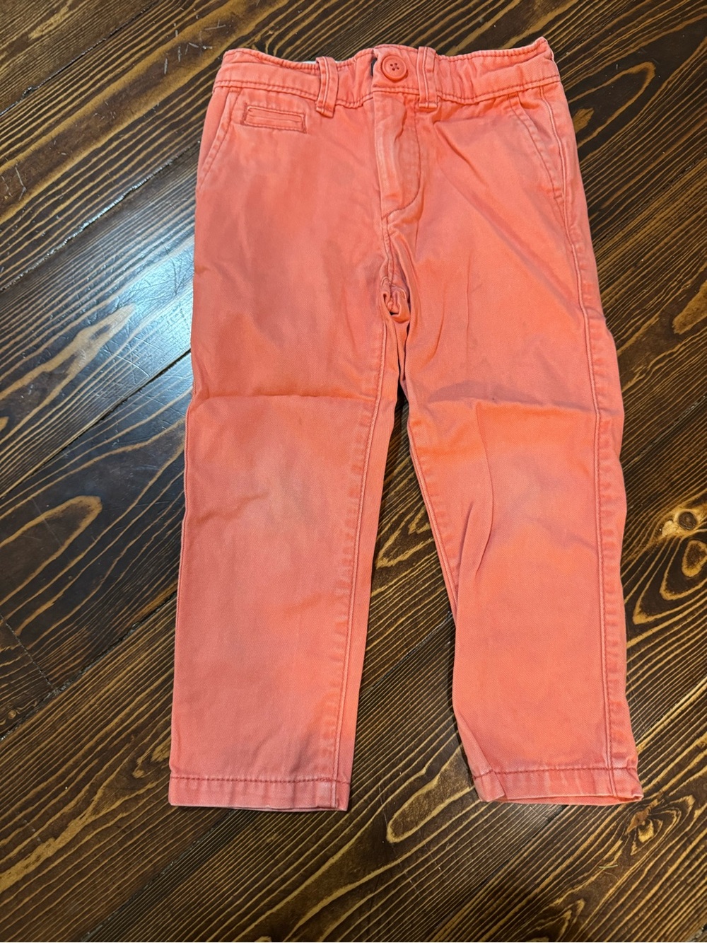 GAP Coral/Nantucket Red Pull-On Chino Style Pants
